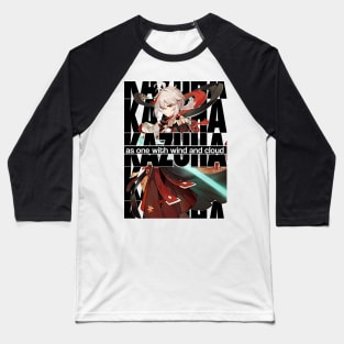 KAZUHA as one with wind and cloud Genshin Impact Baseball T-Shirt